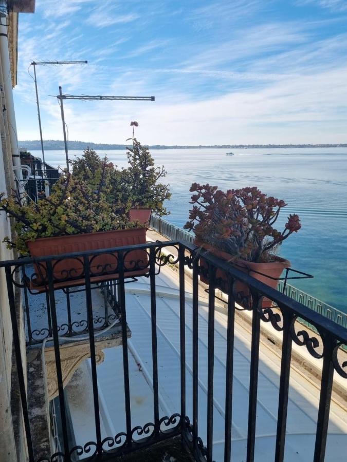 Ferienwohnung La Finestra Sul Mare Di Alfeo Syrakus Exterior foto